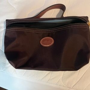 Longchamp small pouch - brown, vintage
